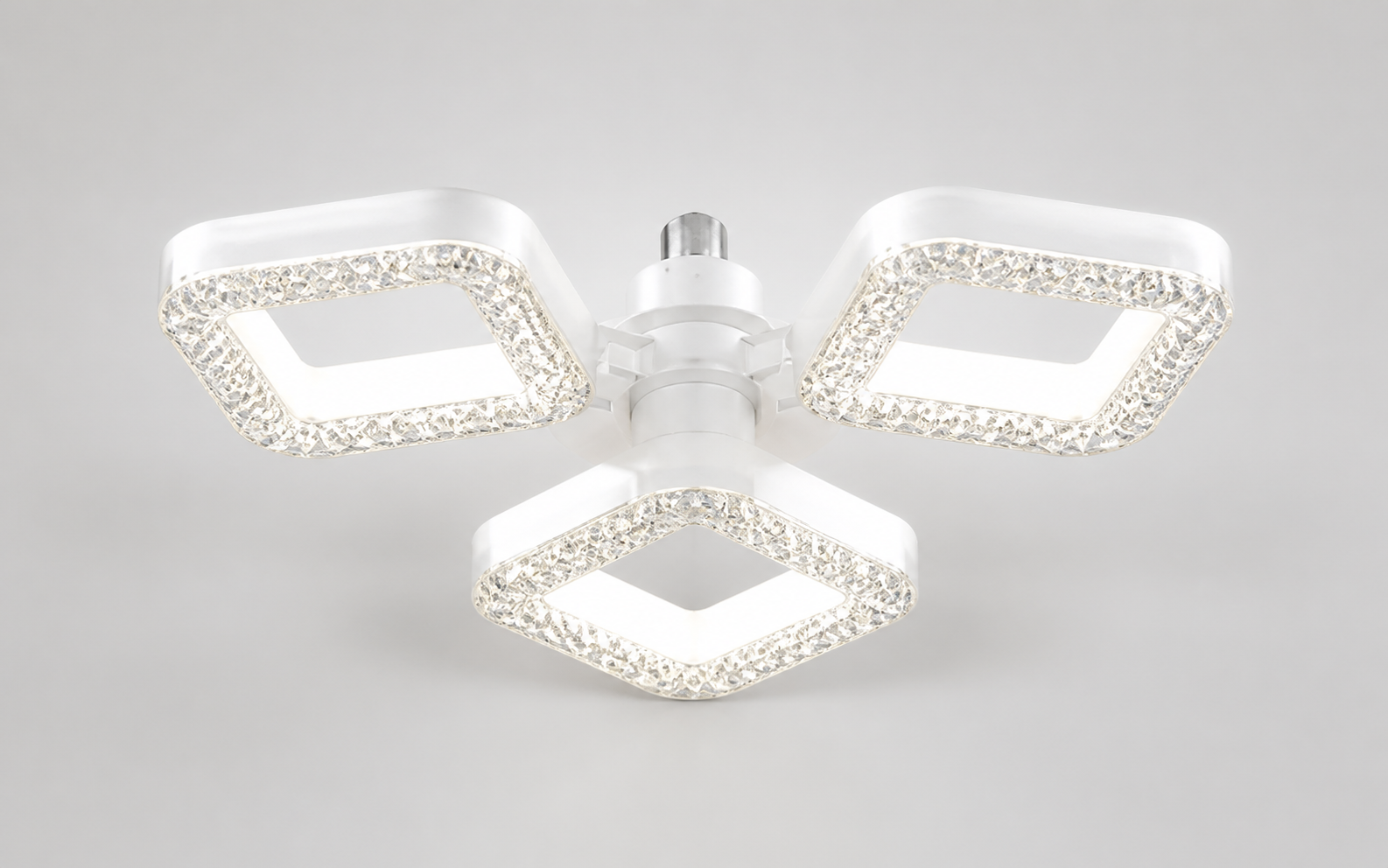 Ceiling & Crystal Lights — -head square crystal () · CPH-S3