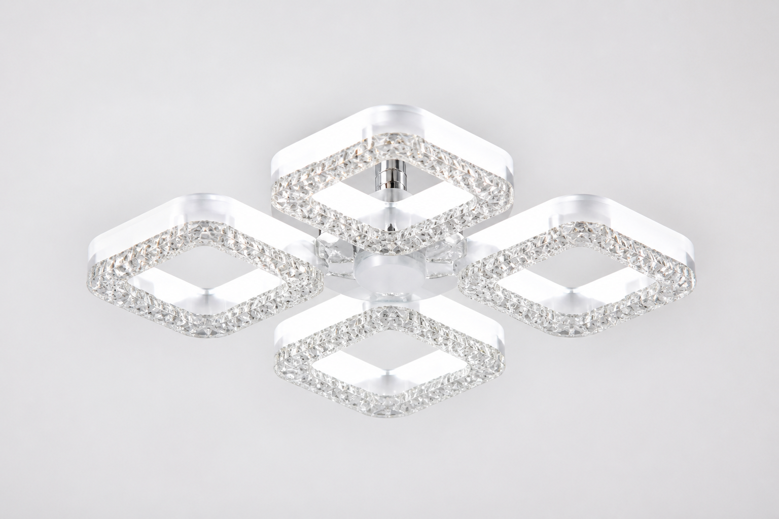 Ceiling & Crystal Lights — -head square crystal () · CPH-S4
